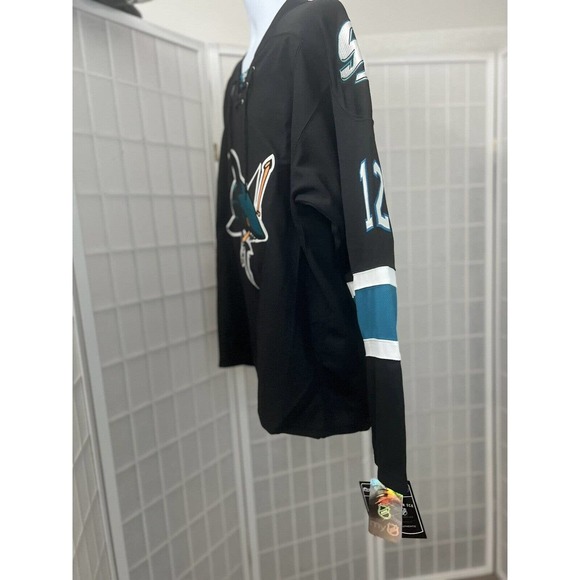RARE San Jose Sharks Patrick Marleau Authentic RBK Jersey 50 - Picture 11 of 12